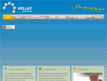 Tablet Screenshot of hellay.com.au